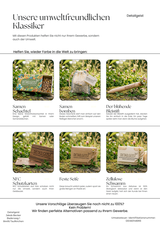 Unsere Umweltfreundlichen Highlights