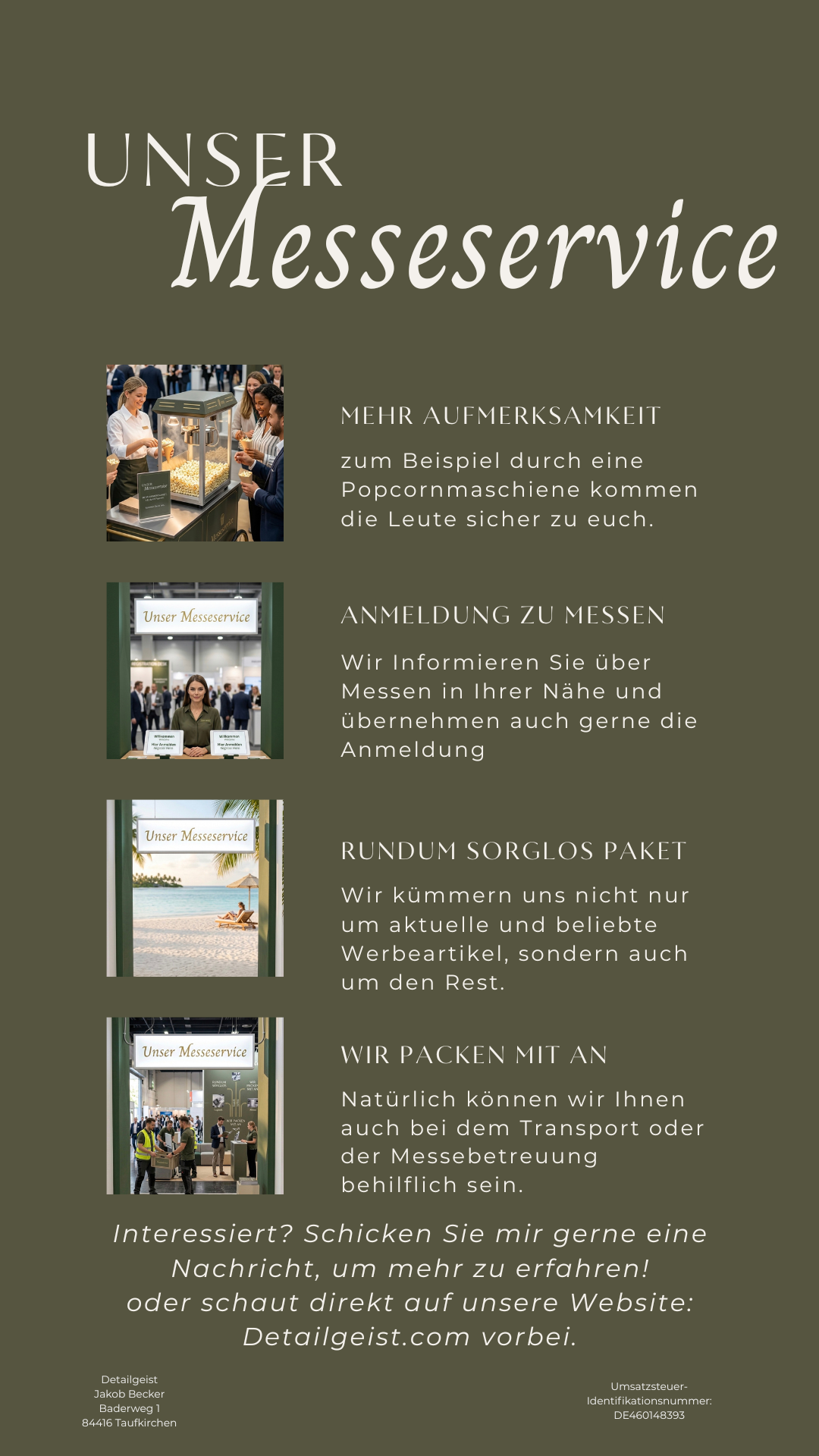 Unser Messeservice